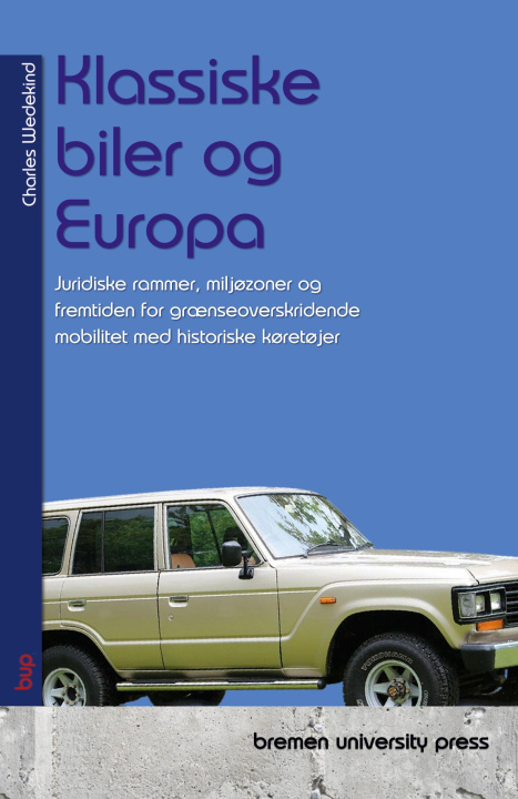Kniha Klassiske biler og Europa 