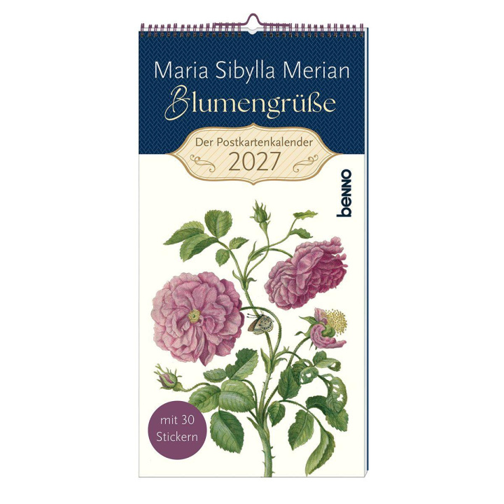 Calendário/Diário Blumengrüße 2027 Maria Sibylla Merian