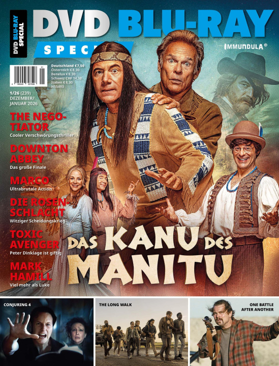 Kniha DVD BLU-RAY SPECIAL. Ausgabe Januar 2026 (#239) Peter Osteried