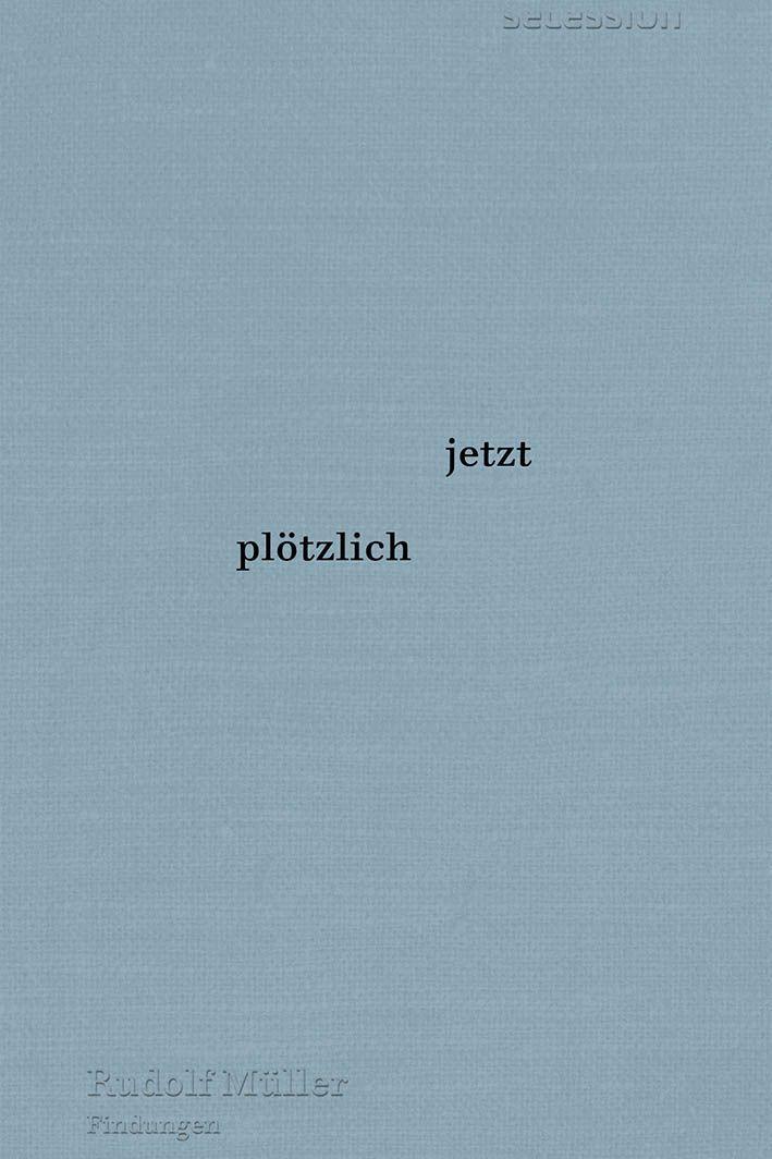 Kniha jetzt plötzlich 