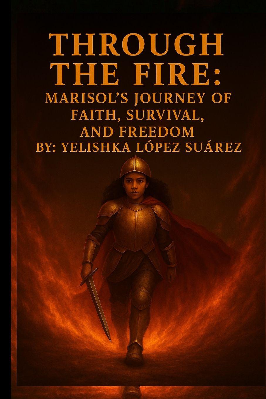 Kniha "Through the Fire Yelishka Lopez Suarez