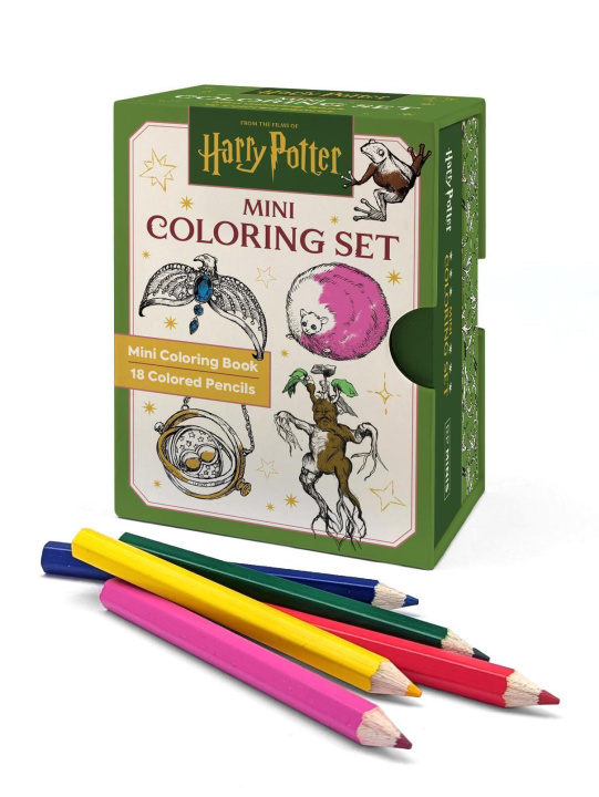 Книга Harry Potter Mini Coloring Set Running Press
