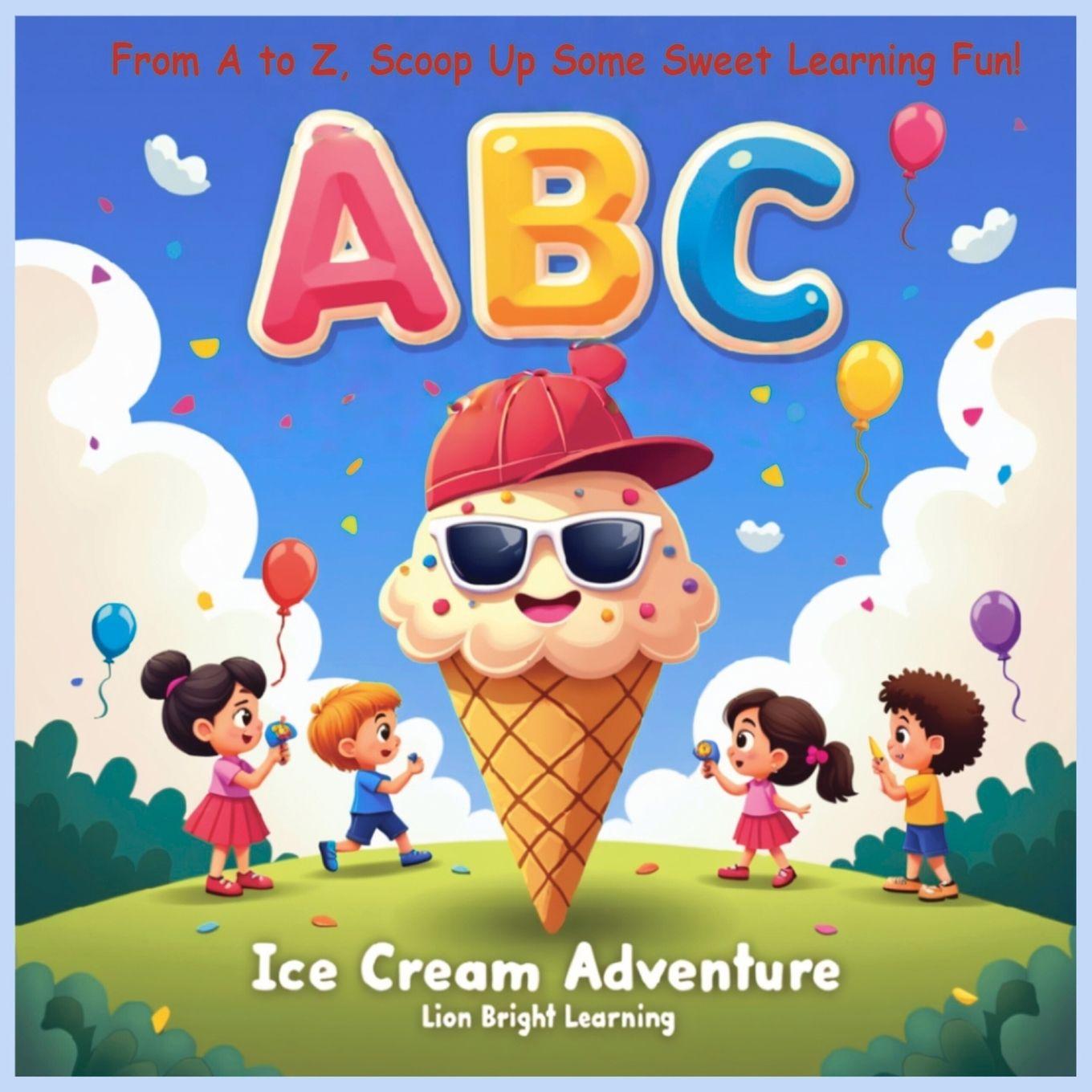 Kniha ABC Ice Cream Adventure LionBright Learning