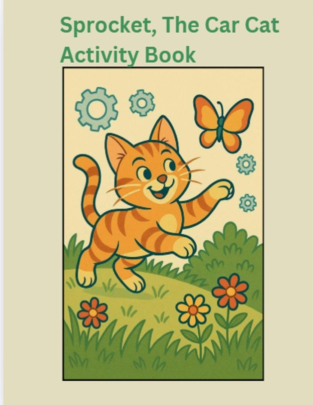 Książka Sprocket, The Car Cat Activity Book Kristina Mooney