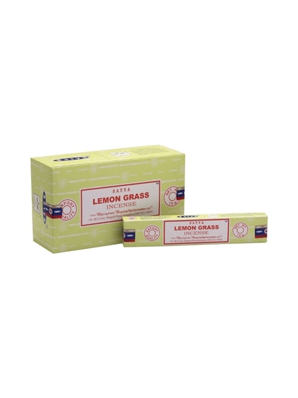 Kniha Encens Nag Champa Satya - Lemon Grass - 15 grs 