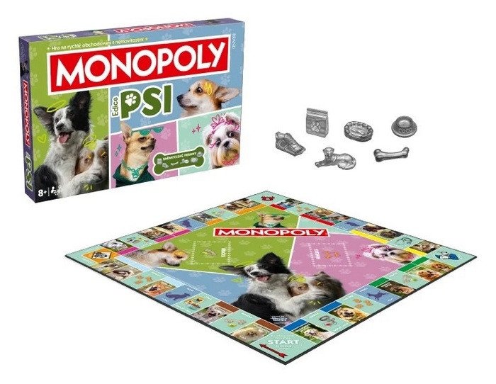 Hra/Hračka Monopoly Psi 