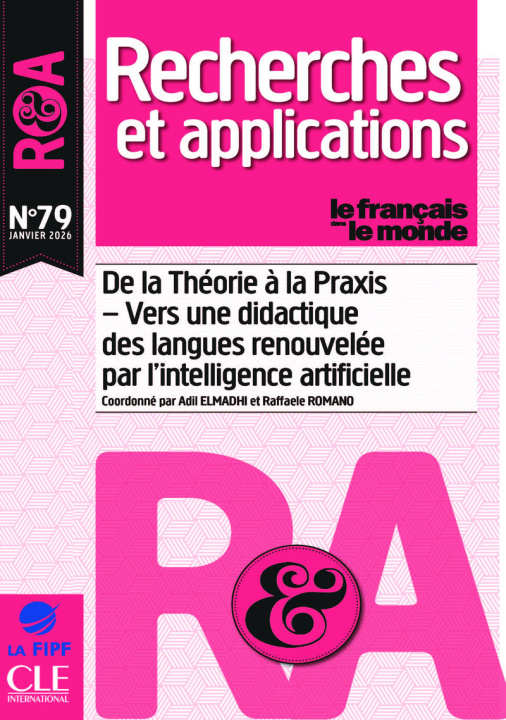 Knjiga Recherches et application n° 79 