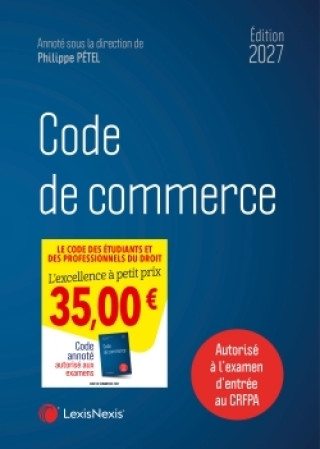 Kniha Code de commerce 2027 Philippe Pétel (sous dir.)