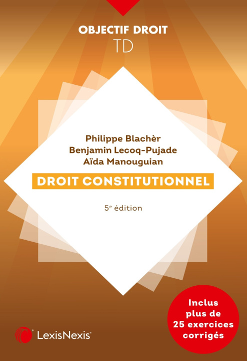 Książka Travaux dirigés de droit constitutionnel Philippe Blachèr