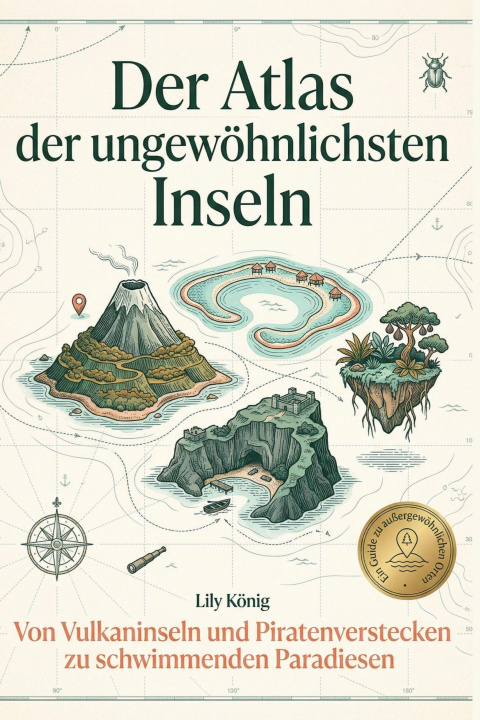Knjiga Der Atlas der ungewöhnlichsten Inseln Lily König