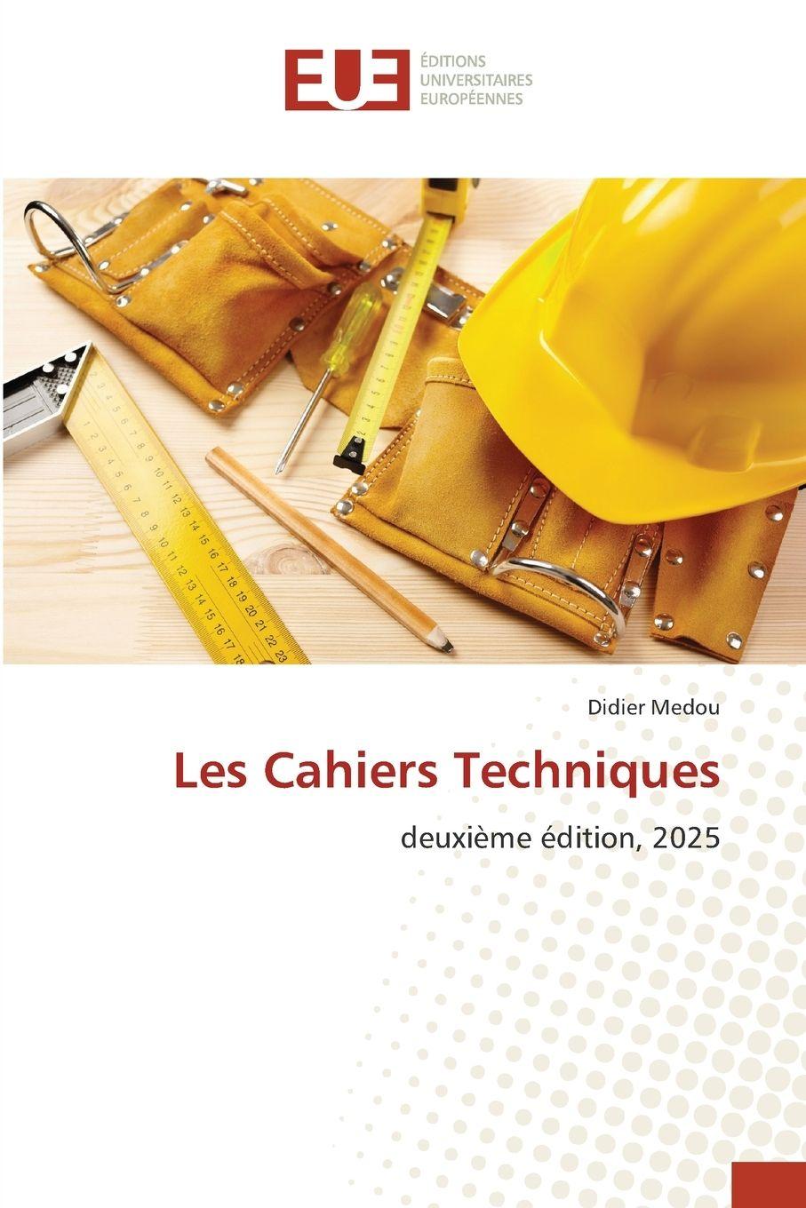 Kniha Les Cahiers Techniques Didier Medou
