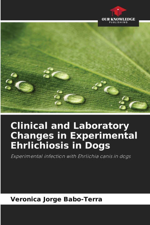 Kniha Clinical and Laboratory Changes in Experimental Ehrlichiosis in Dogs Veronica Jorge Babo-Terra