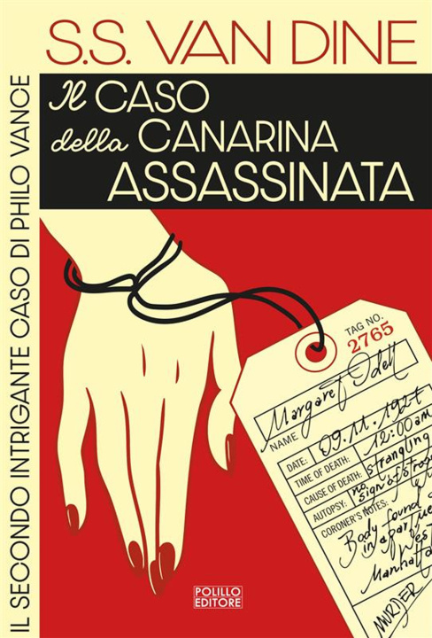 Knjiga caso della canarina assassinata S. S. Van Dine