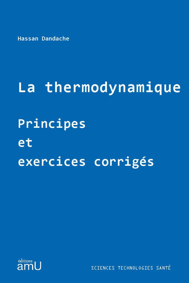 Kniha La thermodynamique Dandache