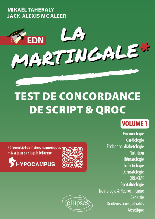 Książka Test de concordance de script & QROC Mc Aleer