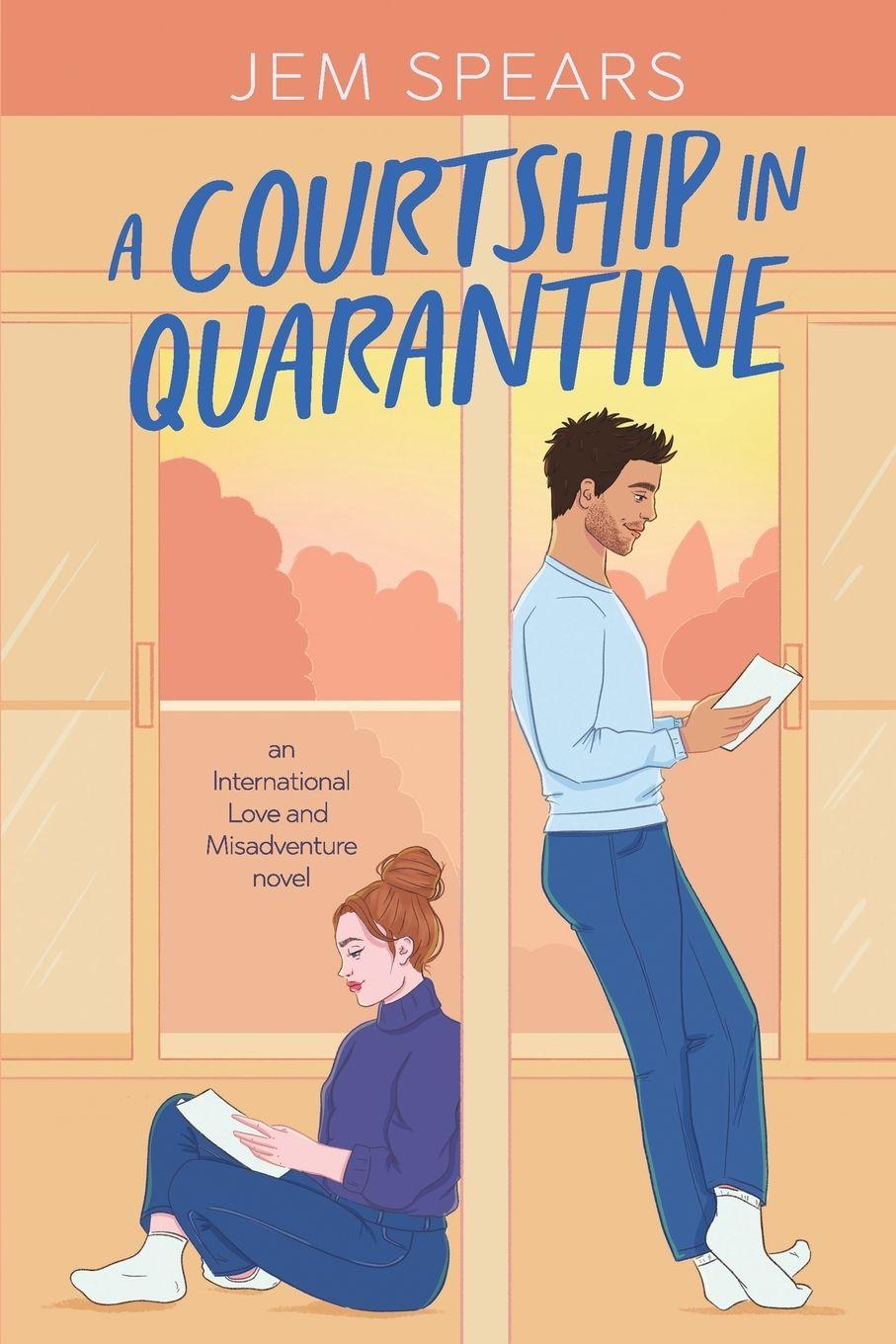 Kniha A Courtship in Quarantine Jem Spears