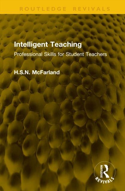 Könyv Intelligent Teaching H.S.N. McFarland