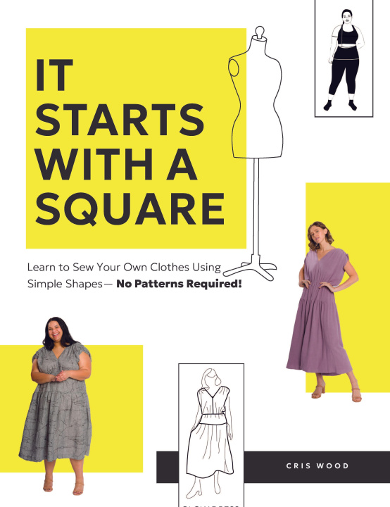 Kniha It Starts with a Square Cris Wood