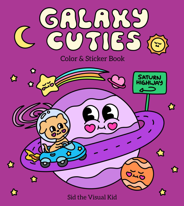 Βιβλίο Galaxy Cuties Color & Sticker Book Sydney Irvine