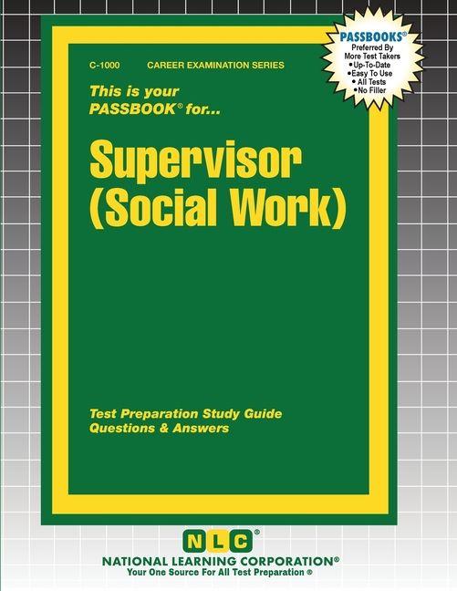 Kniha Supervisor (Social Work) 