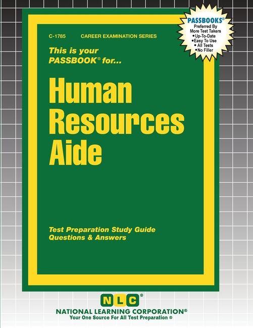 Kniha Human Resources Aide 