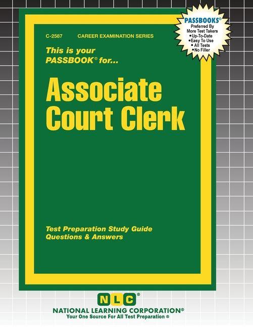 Kniha Associate Court Clerk 