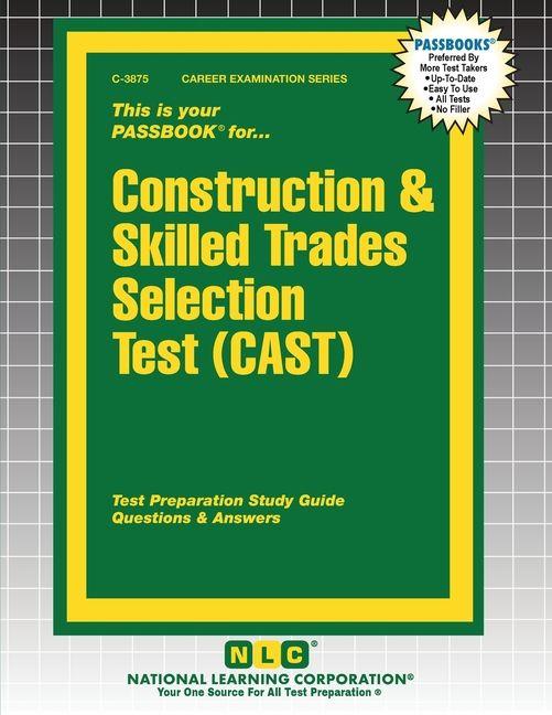 Kniha Construction & Skilled Trades Selection Test (CAST) 
