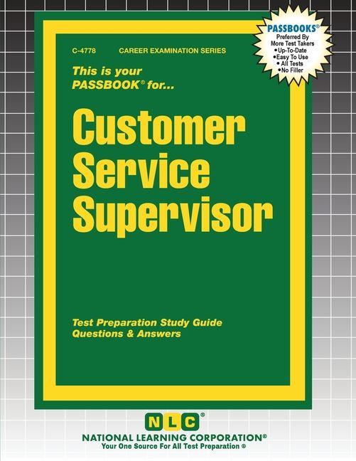 Kniha Customer Service Supervisor 