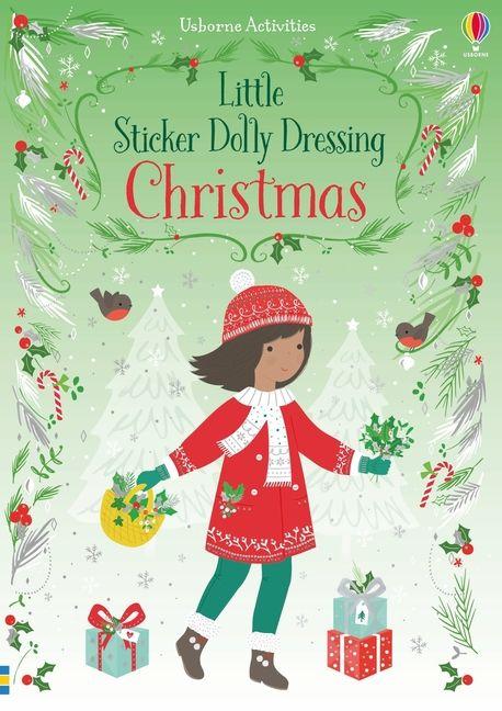 Βιβλίο Little Sticker Dolly Dressing Christmas Lizzie Mackay