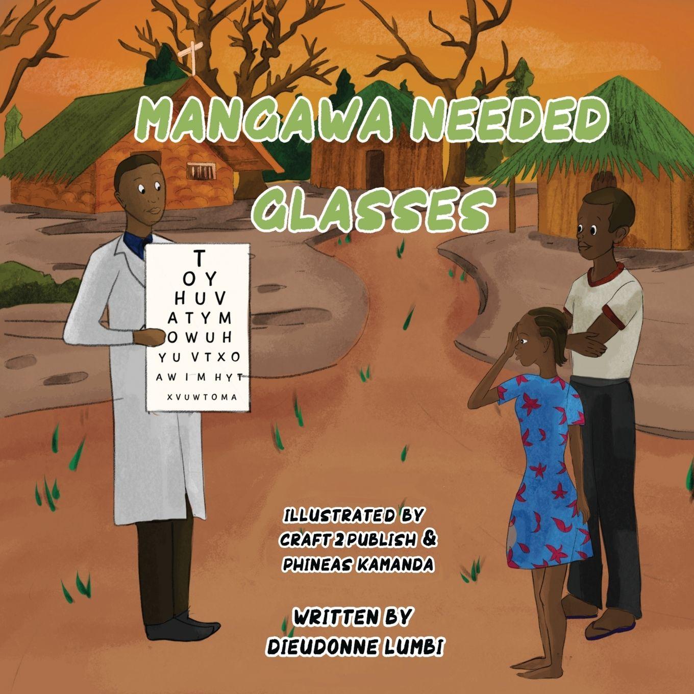 Kniha Mangawa Needed Glasses Dieudonné Lumbi