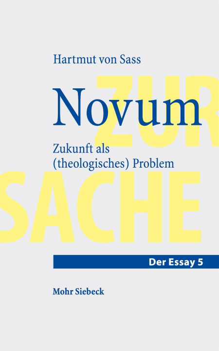 Kniha Novum Hartmut von Sass