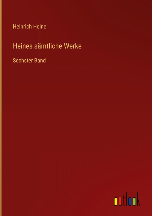 Kniha Heines sämtliche Werke 
