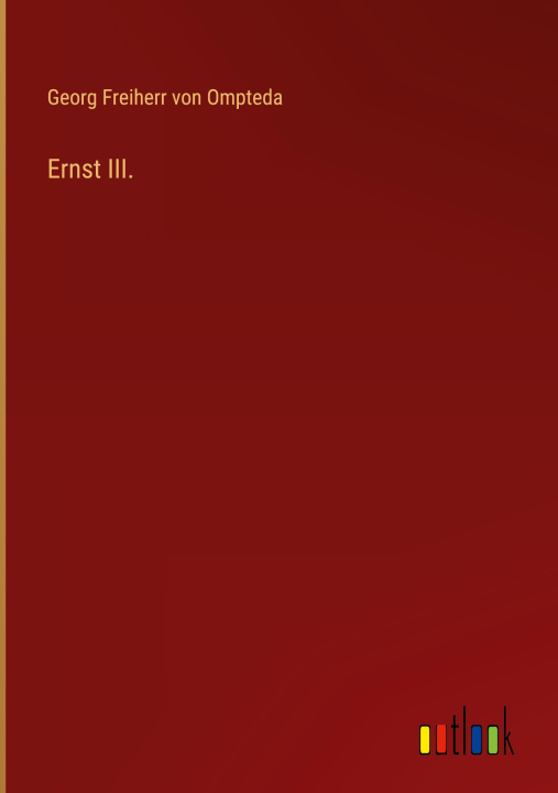 Kniha Ernst III. Georg Freiherr von Ompteda