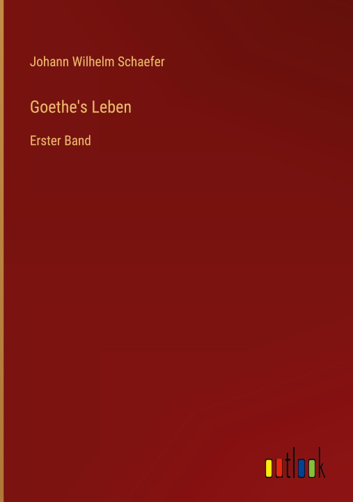 Knjiga Goethe's Leben 