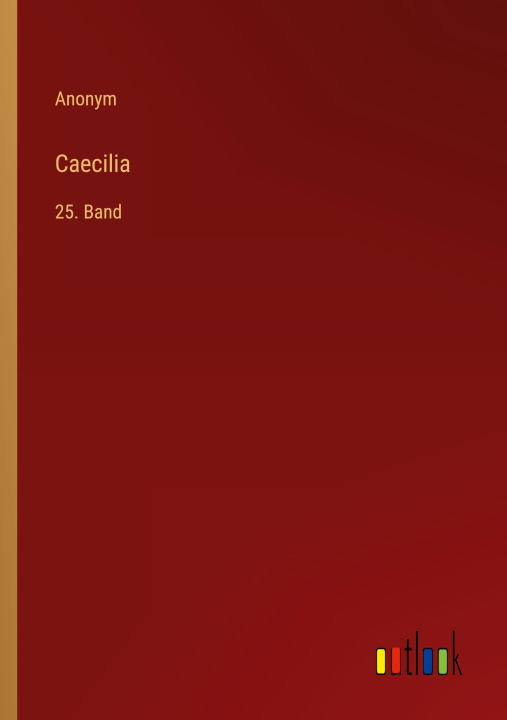 Kniha Caecilia Anonym