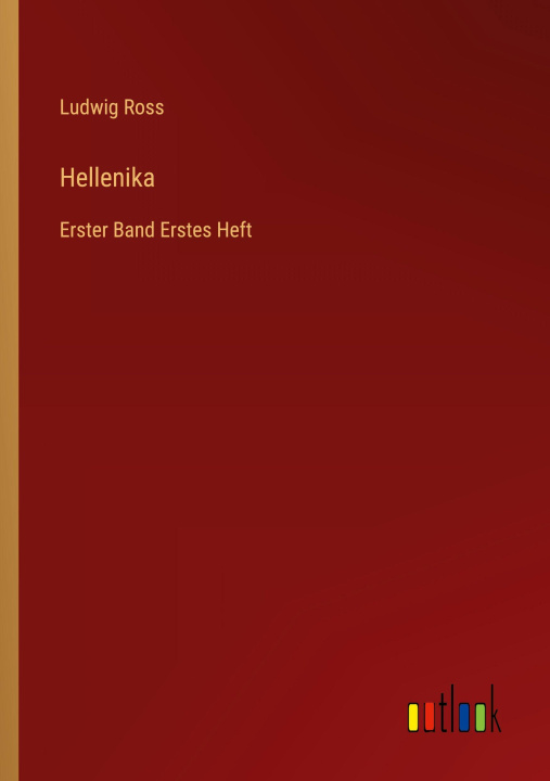 Kniha Hellenika Ludwig Ross