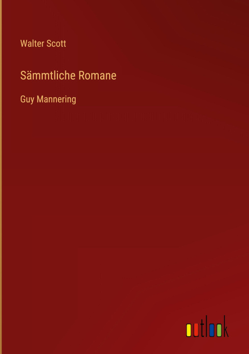 Kniha Sämmtliche Romane 