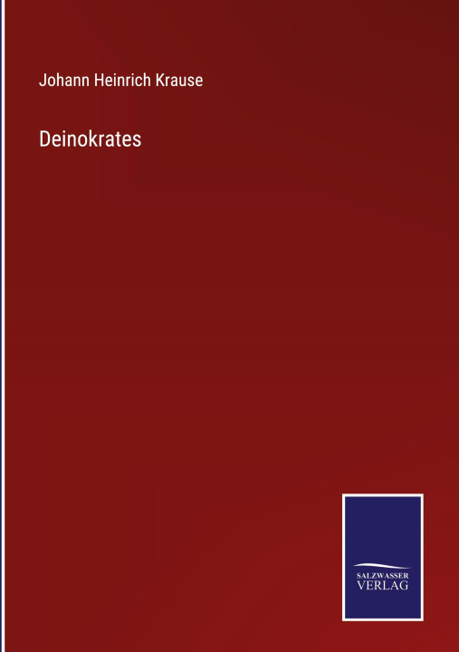 Kniha Deinokrates 