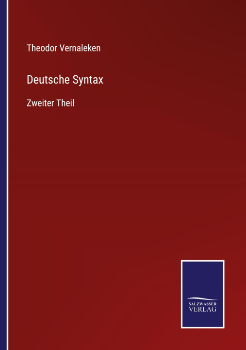 Könyv Deutsche Syntax 