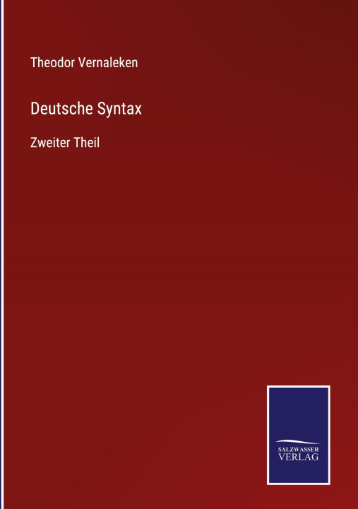 Könyv Deutsche Syntax 
