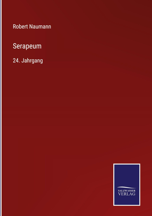 Kniha Serapeum 