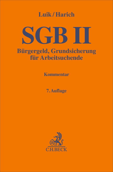 Kniha SGB II Björn Harich