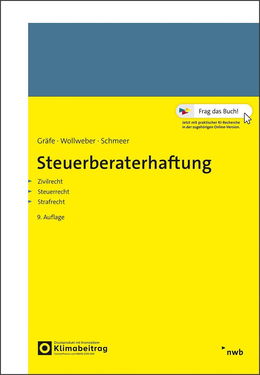 Kniha Steuerberaterhaftung Markus Wollweber
