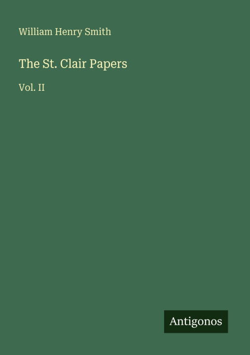 Kniha The St. Clair Papers 