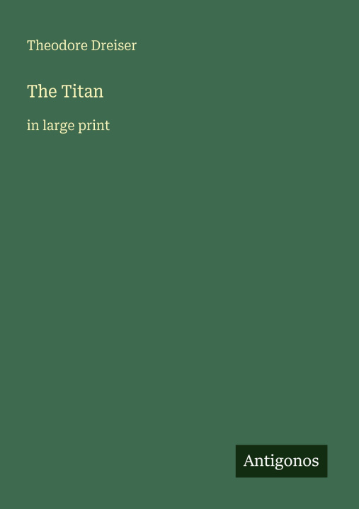 Kniha The Titan 