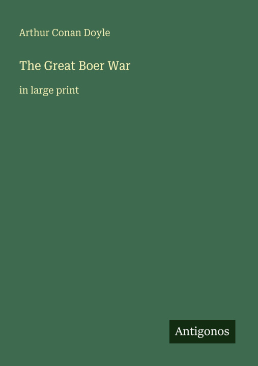 Buch The Great Boer War 