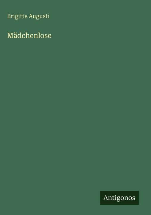 Book Mädchenlose Brigitte Augusti