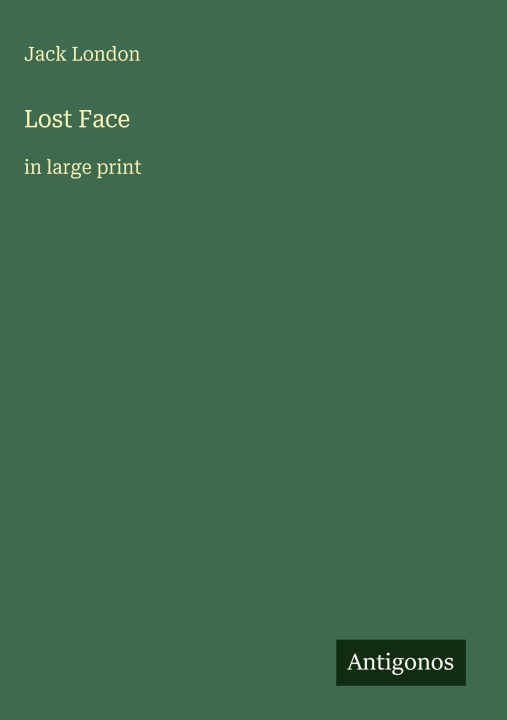 Kniha Lost Face 