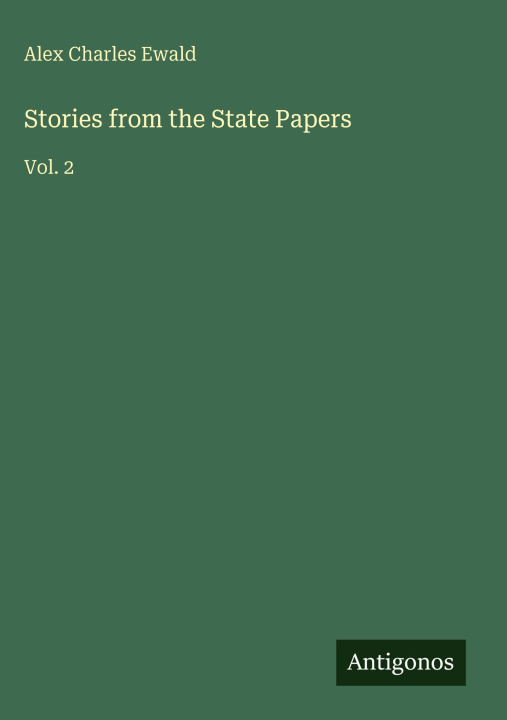 Kniha Stories from the State Papers 