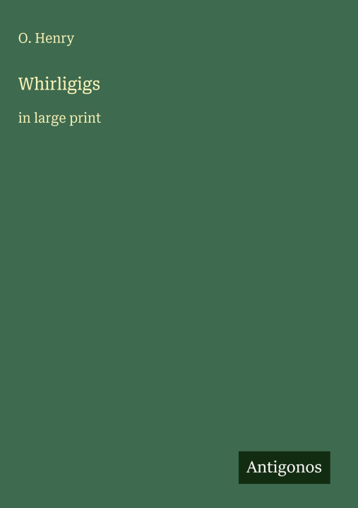 Kniha Whirligigs 